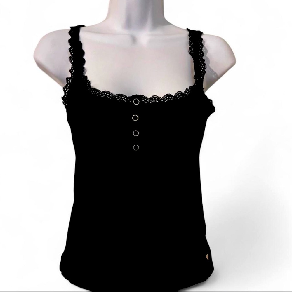 Guess Black Tank Top